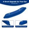 PDKLIN for Challenger Front Bumper Lip Splitter Protector Cover Trim