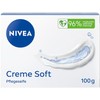 NIVEA Creme Soft Care Soap (6 x 100 g), Nourishing