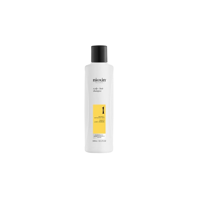 Nioxin Cleanser Shampoo System 1 for Fine Hair with Light
