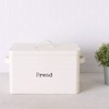 Home Basics Tin Canister Collection, 13-Liter Bread Box with Cover,
