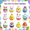 12 Pack Easter Squeeze Toys Slow Rising Squishy Toy for