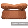 MODZ® RC Custom Golf Cart Rear Seat Covers - Rust