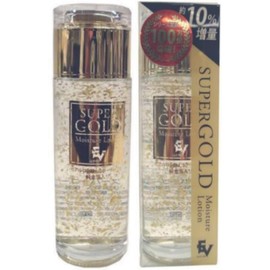 Preskawa Japan Super Gold (Pure Gold Foil Filled Moisturizing Lotion), 4.5 fl oz (135 ml), 10% Extra Type, Made in Japan