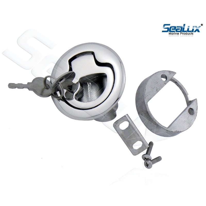 SeaLux Marine 2-3/8" Locking Slam Pull Latch Lift for Hatch