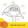 Bright Starts Playful Paradise Portable Compact Automatic Baby Swing with