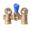 HYDRO MASTER Washing Machine Shut Off Valve，1/2" Male Pipe Thread