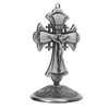 Jesus Statue Ornament Alloy Jesus Christ Cross Statue Figurine Christian