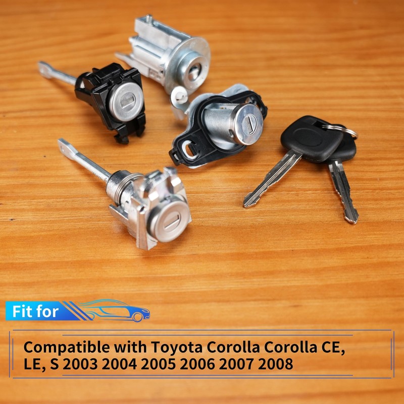 Rldym Ignition Switch & Front Door & Trunk Lock Cylinder