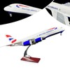 Bswath Large Model Airplane 1:160 British Airway 380 Model Jet