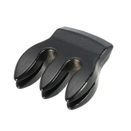 sourcing map Metal Violin Mute 3 Prong Practice Violin Silence Mute Black for Fiddle Violin Volume Control Practice