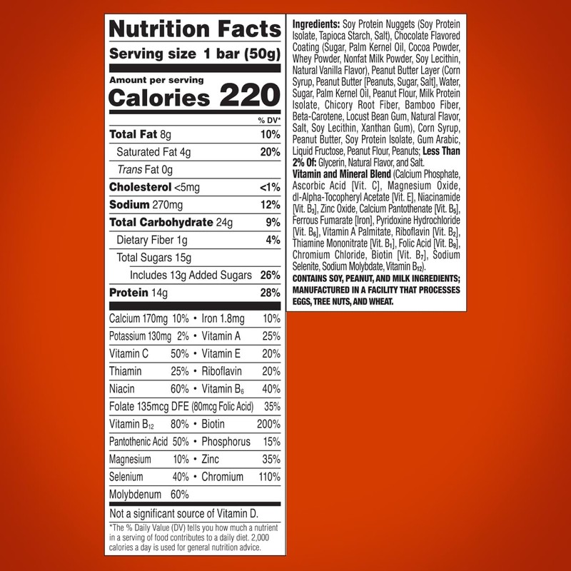 ZonePerfect Protein Bars, 14g Protein, 19 Vitamins & Minerals, Nutritious