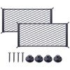MWMNUN 2 Pcs Universal Stretch Mesh Car Mesh Bag with