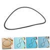 BIUDECO 2pcs Floor Protection Ring for Salon Chair Durable Rubber