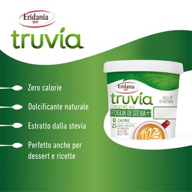 Eridania Truvía - Dolcificante Estratto da Stevia, Confezione da 270 g