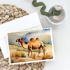 Caroline's Treasures DAC2886GCA7P Camel Greeting Cards Pack of 8 Blank
