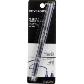 Covergirl Perfect Point Plus Delineador Azul Medianoche 220 Color Azul Oscuro Efecto Mate