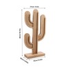 Wooden Coffee Capsule Holder Removable Coffee Pod Holder Cactus Shape