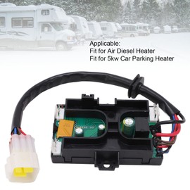 Fydun 5KW Parking Heater Controller Board Strong Compatibility 7 Wire Heater Motherboard Controller LCD Remote Control for Air Diesel Heater 5kw Car Parking Heater(12V)