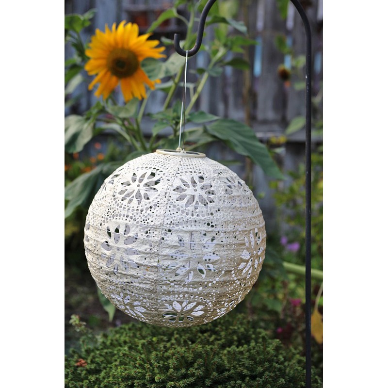 Allsop Home Garden 31598 Soji Stella Boho Globe 12-in. Tyvek