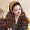 Herbeluemily Women's Headband Hair Clip, Wide Suede, Turban Style, Stylish,