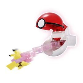 Takara Tomy Pocket Monster Moncolle Poketoru Ze Pikachu (Monster Ball) Pokemon Toy for Ages 4 and Up