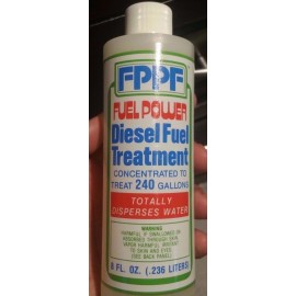 FPPF NOS - FPPF Fuel Power Diesel Fuel Treatment 8oz Treats 240 Gallons