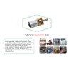 CHANCS N20 DC Gearbox Motor 6V 60RPM Shaft Length 10mm