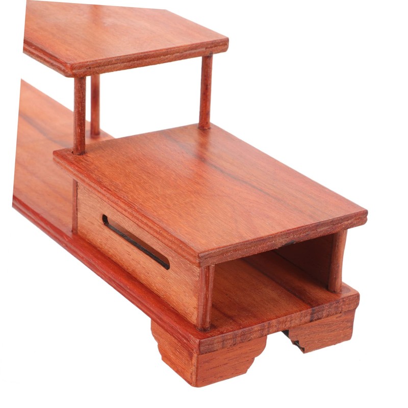 OATIPHO Tiered Wooden Display Stand for Plants and Figurines Wood