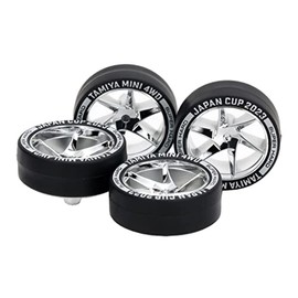 Tamiya J-CUP 2023 95162 Mini 4WD Limited Super Hard Low Profile Tires & Spiral Wheels