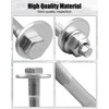 QAGGUM Camber Alignment Bolts Fit for Volkswagen SportWagen Jetta Beetle