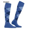 Burlington Marylebone Knee Socks Opaque Warming Effect Virgin Wool, Blue