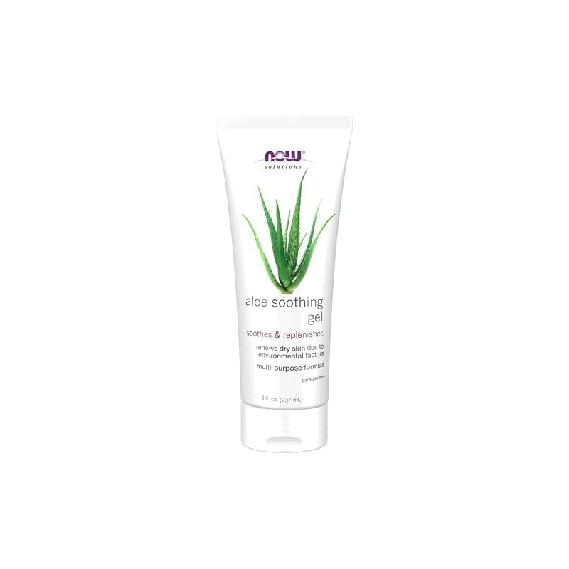 NOW Solutions, Aloe Soothing Gel, Soothing and Replenishing After Sun,