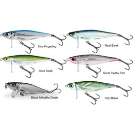 Salmo Thrill Wobbler Sinking, Colours: Real Bleak, Length / Weight / Running Behavior / Diving Depth: 7 cm / 7 g / Sinking