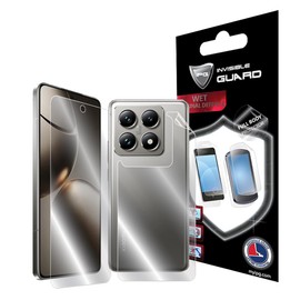 IPG Made for Xiaomi 14T Pro Hydrogel Screen Back Protector Invisible Touch Screen Sensitive Ultra HD Clear Film Anti Scratch Skin Guard - Smooth/Self-Healing/Bubble -Free for 14TProFB