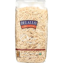 Delallo 100% Organic Orzo Pasta - 16 oz2