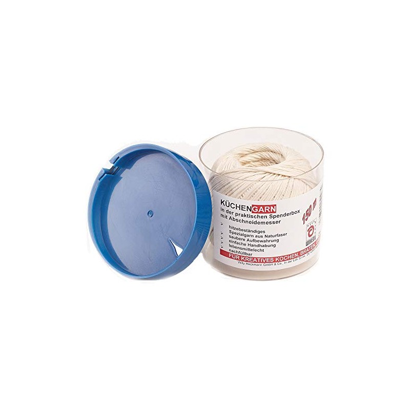 Kitchen Thread Cotton White in Dispenser Box with Cutter Cord