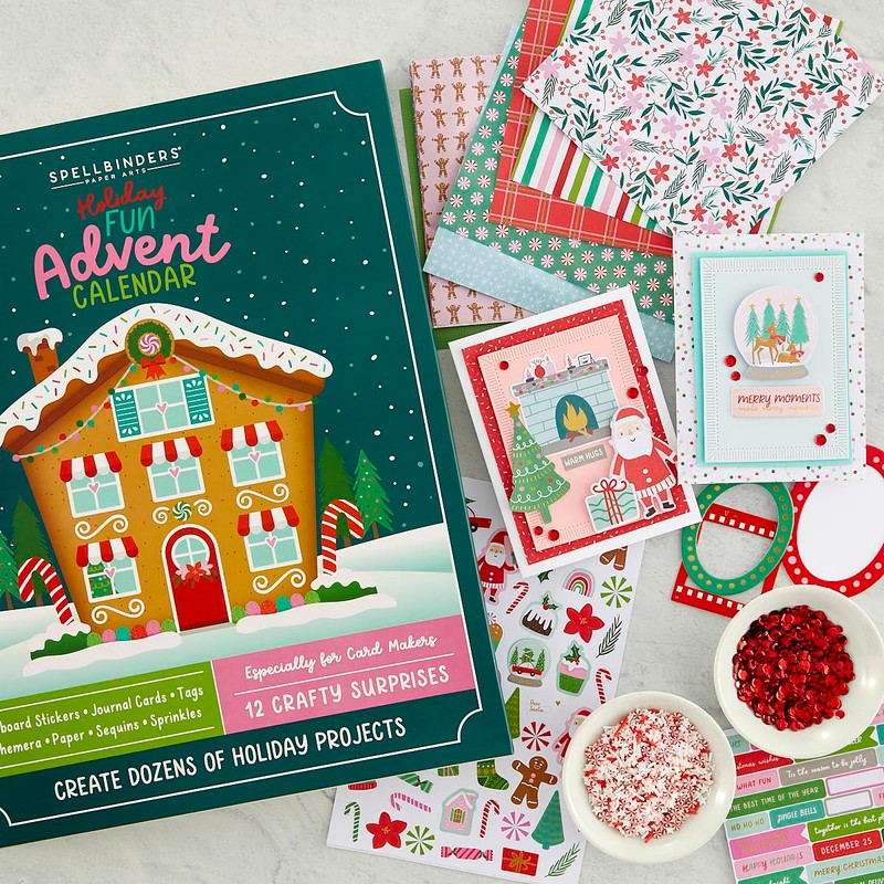 Spellbinders Holiday Fun Advent Calender