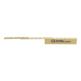 MARSHALLTOWN Rhino Rulers, Mason's Modular Spacing, Washable Fiberglass Material, Permanent Weather Resistant Scales, Ruler Type: Mason's Modular Spacing, 6648