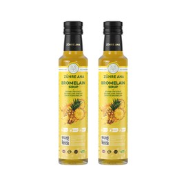 Zühre Ana Bromelain Syrup - Coenzyme Q10 - Natural Pineapple Extract - Natural Support - Vegan