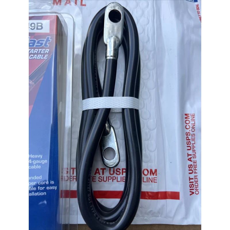 DURALAST Switch to Starter Battery Cable 4 Gauge, 49”DW449B New,