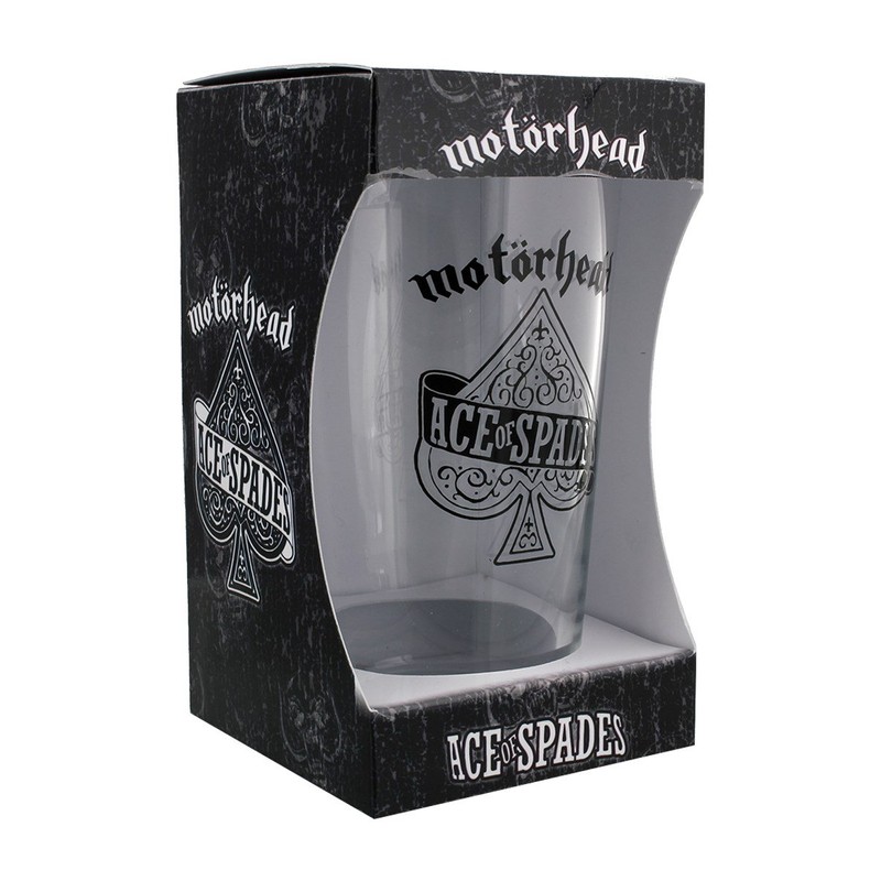 Motorhead Ace of Spades Drinking Glass