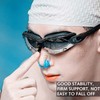 DILUSILK 10 Pcs Nose Clips Swimming, Waterproof Training Swim Nose