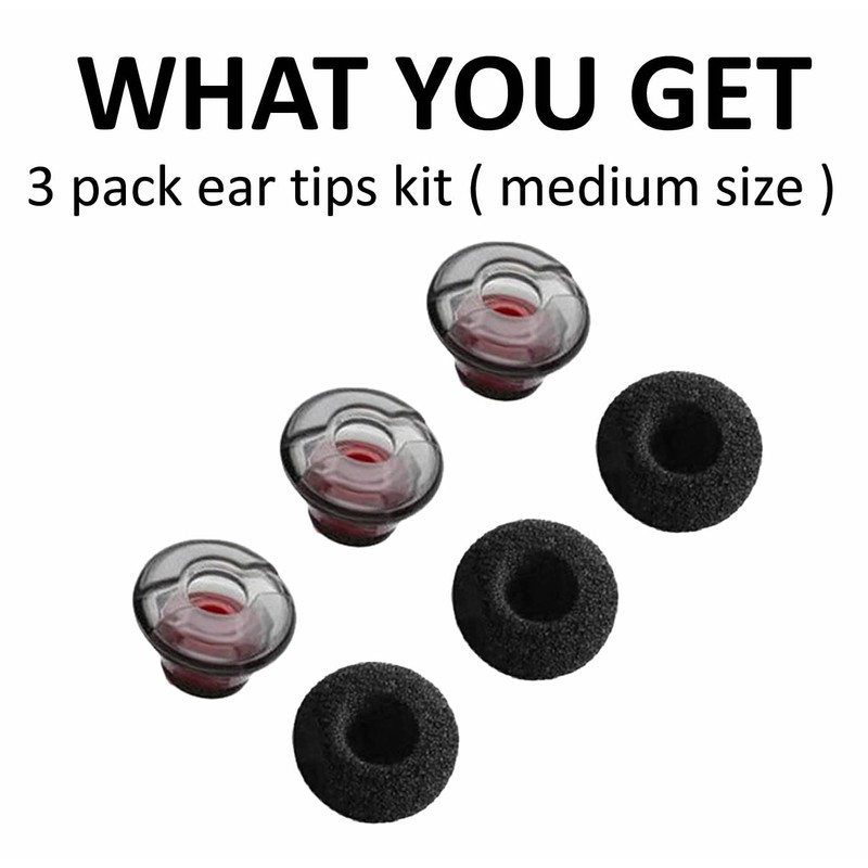 A-Focus Voyager 5200 Eartips Set, Comfortable Replacement Ear Tips Kits