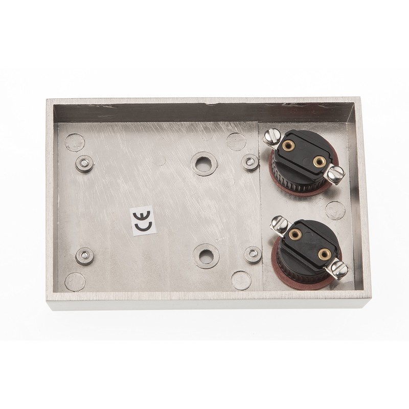 HUBER Surface-Mounted Bell Push Button 2 Compartments Made of Real