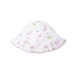 Kissy Kissy Baby Girls - Sombrero de sol con estampado de 18 agujeros, Multicolor, X-Small