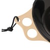 CHUMS CH62-1732-B069-00 Camper Curry Plate, Brown/Black, 10.2 x 6.7 x
