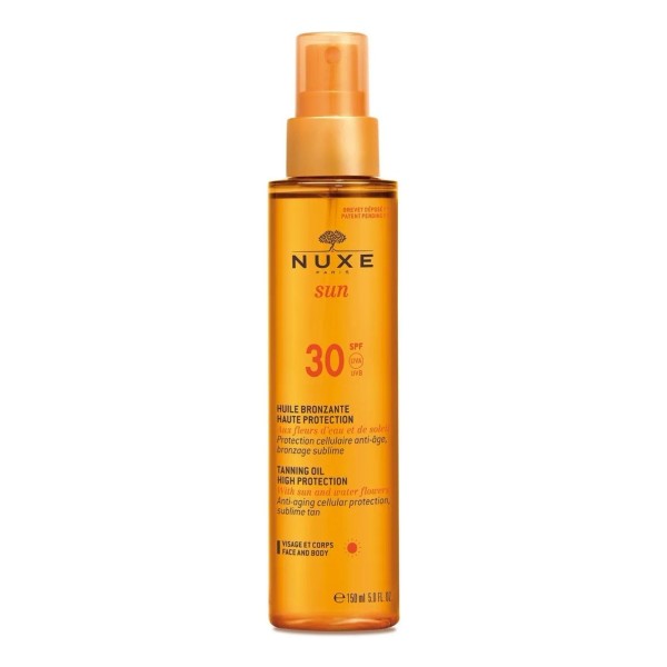 Nuxe Sun - Protector Solar En Aceite Para Cuerpo Spf30