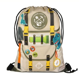 Ready Confetti 12-pk Dinosaur Goodie Bags for Kids Birthday - Perfect as Dino Party Favors, Treats, Gifts, and Loot - Dinosaur Birthday Decorations