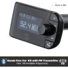SCOSCHE Bluetooth 5.0 FM Transmitter with Dual USB Chargers, LCD,