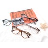 MODFANS 4 Pack Cat Eye 0.75 Reading Glasses for Women,Fashion